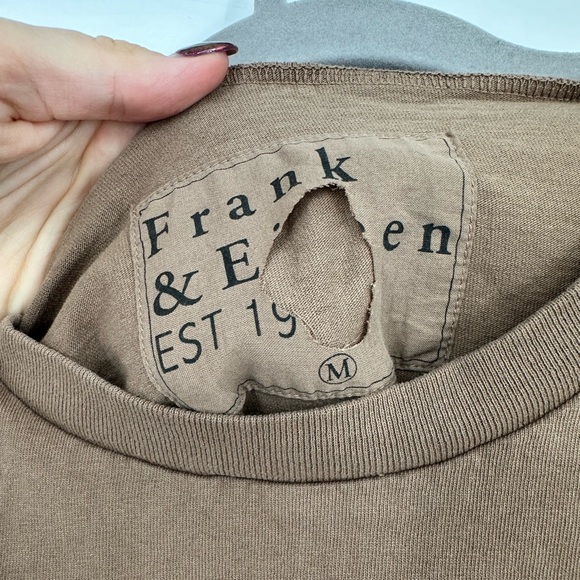 Frank & Eileen Cory Vintage Muscle Tshirt Maxi Dress Heritage Jersey Toasted Tan - Picture 6 of 8